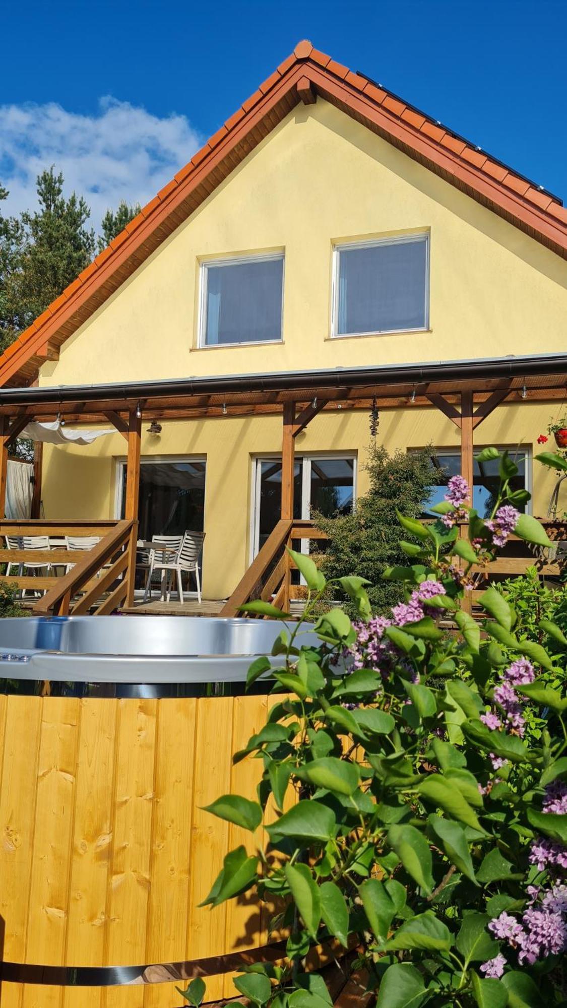 Trasa S7 W 2H Z Warszawy I Gdanska, Jadamowo Holidaymazury, Jacuzzi, Jezioro Ольштинек Екстер'єр фото